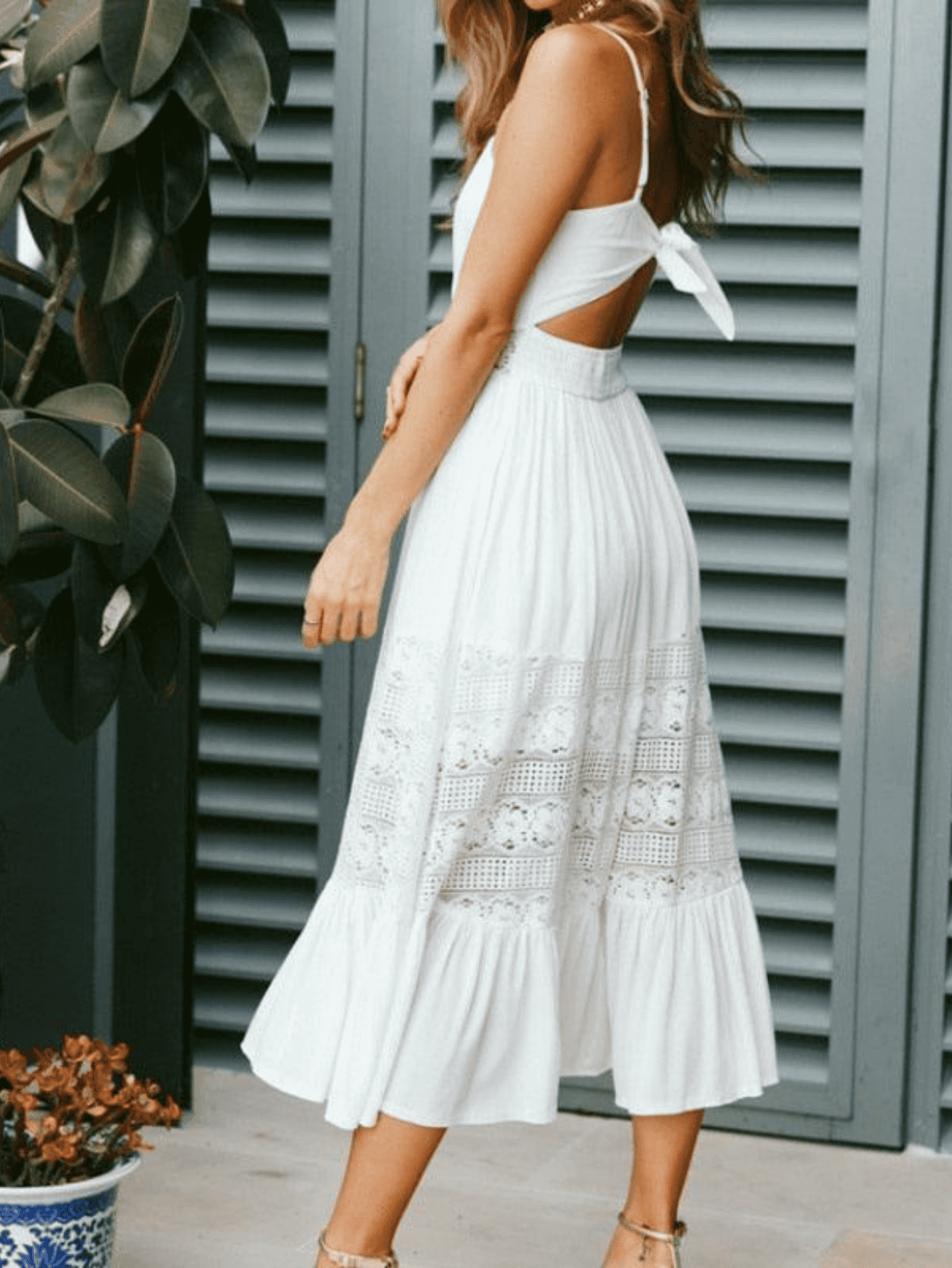 Vestido Feminino Elegante com Fenda Sofisticada