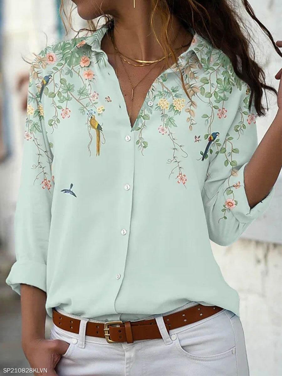 Camisa Casual Feminina Lary