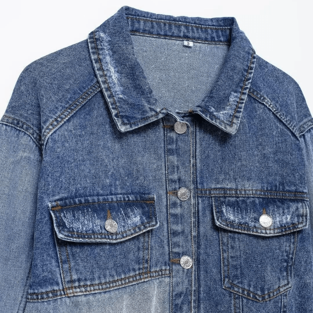 Jaqueta Feminina Jeans Savage