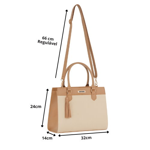 Bolsa Santorini Feminina - Luxo, Estilo e Praticidade