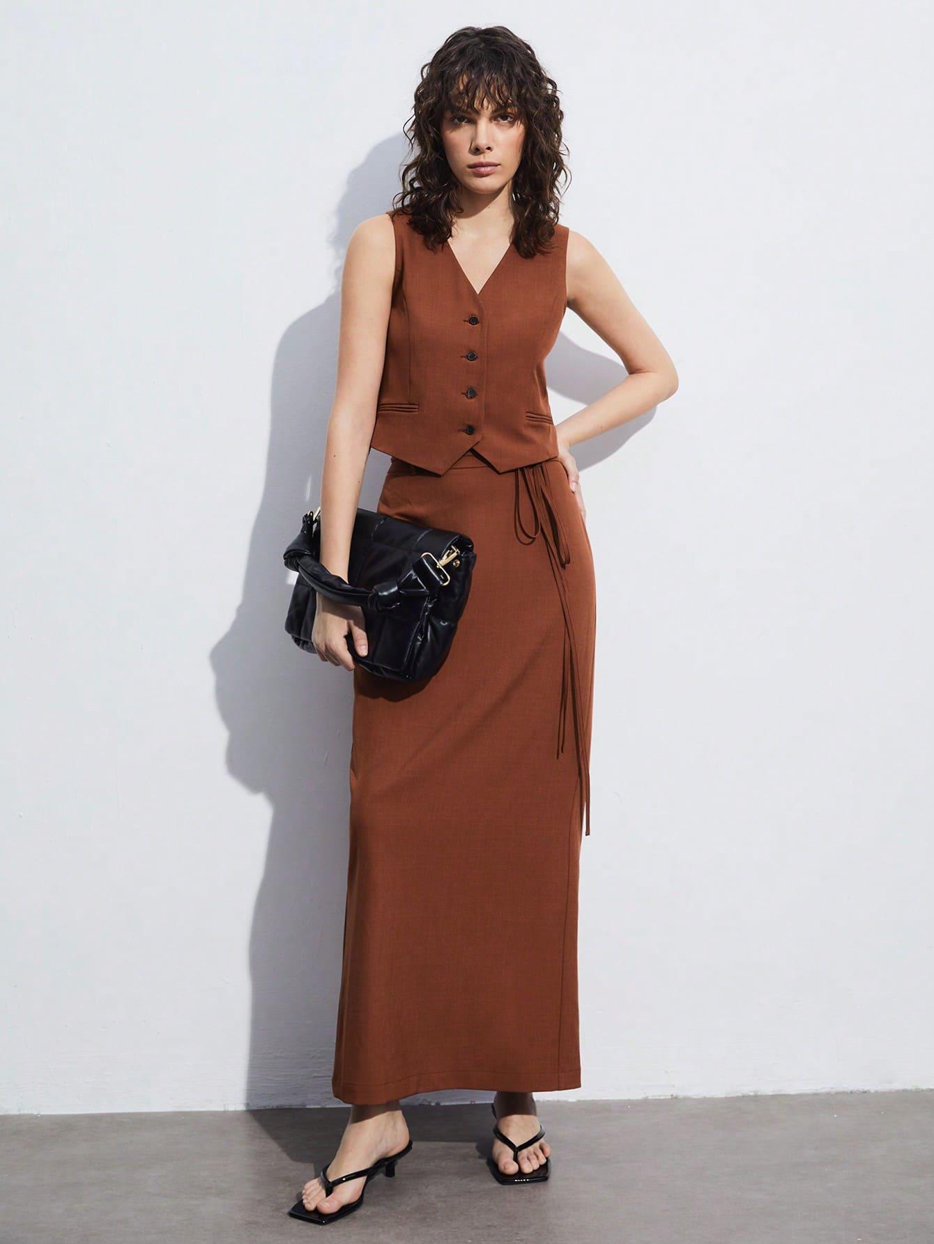 BizChic Conjunto Jaqueta, Saia e Colete