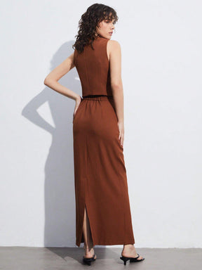 BizChic Conjunto Jaqueta, Saia e Colete