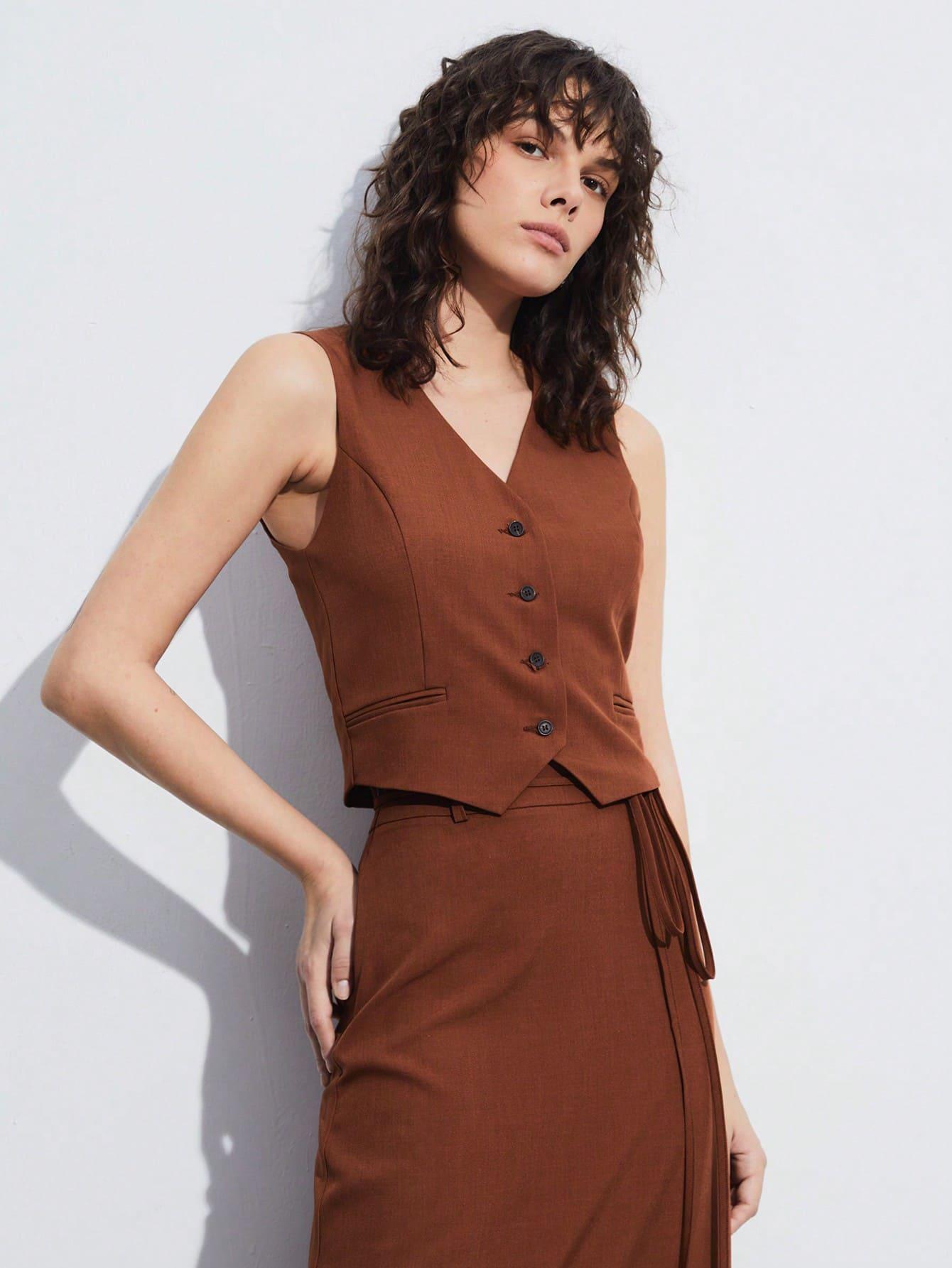 BizChic Conjunto Jaqueta, Saia e Colete