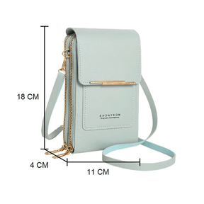 Bolsa Carteira Touch Screen - Proteção, Estilo e Praticidade em Um Só Lugar