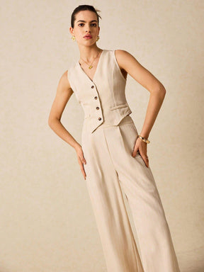 Poéselle Conjunto Feminino Listrado