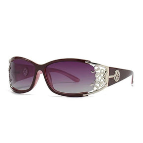 Óculos de Sol Feminino Oval Premium