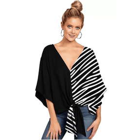 Camisa Feminina Gola V Ellie