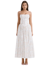 Vestido Midi Estampa Floral