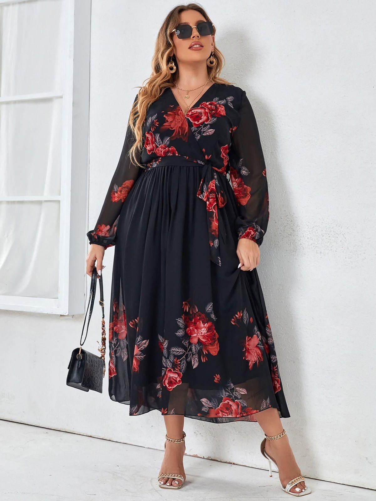 Vestido Feminino Transpassado Venise