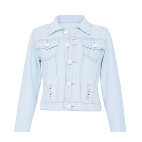 Jaqueta Jeans Feminina Premium | Estilo & Conforto