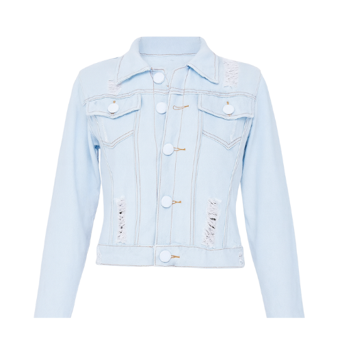 Jaqueta Jeans Feminina Premium | Estilo & Conforto