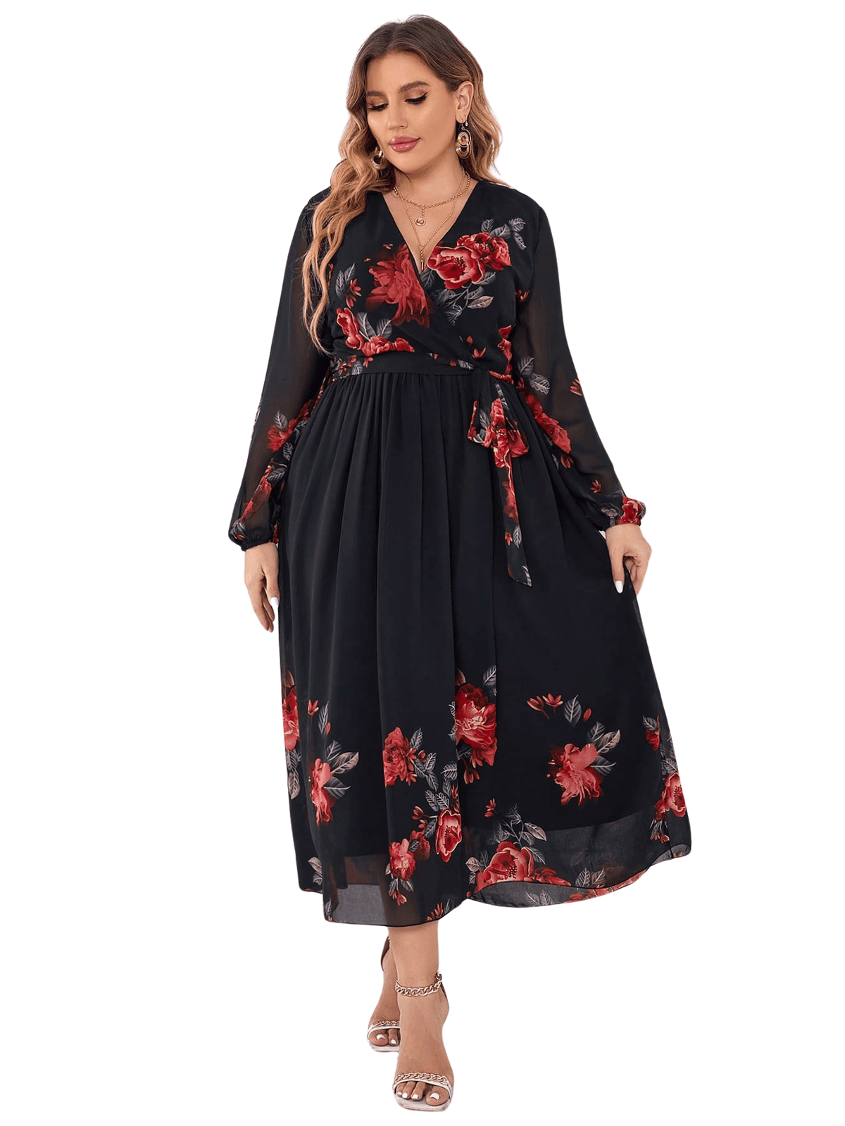 Vestido Feminino Transpassado Venise