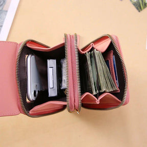 Bolsa Carteira Touch Screen - Proteção, Estilo e Praticidade em Um Só Lugar