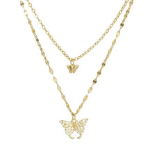 Colar Feminino Borboletas de Luxo