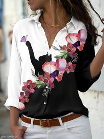 Camisa Casual Feminina Lary